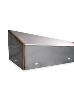 Trough lh SST for farrowing crate diagonal